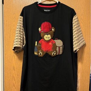 Black Makobi men’s shirt size 2x